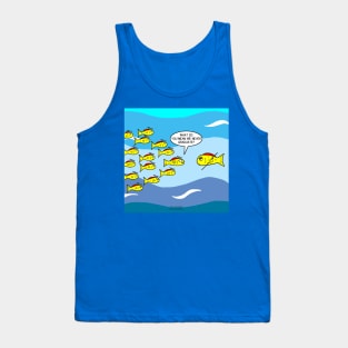 School of Fish and Graduation Tank Top